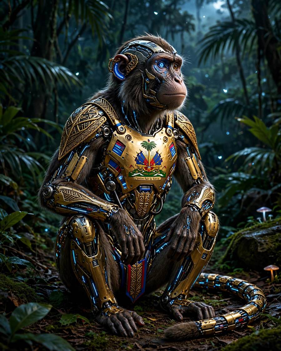 MAKAK 2100 — futuristic Haitian art